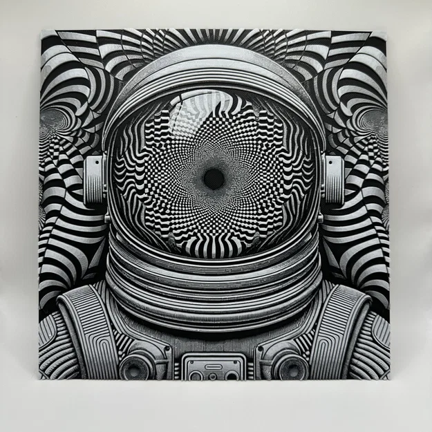 HueForge - Wall Art - Astro-Illusion (Tranh treo tường) - Image 1