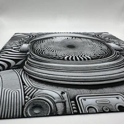 HueForge - Wall Art - Astro-Illusion (Tranh treo tường)