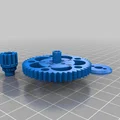 Bánh răng SPUR & Pinion kèm pulley 19 răng cho xe drift R/C 1/10 chạy belt - Thumbnail 3