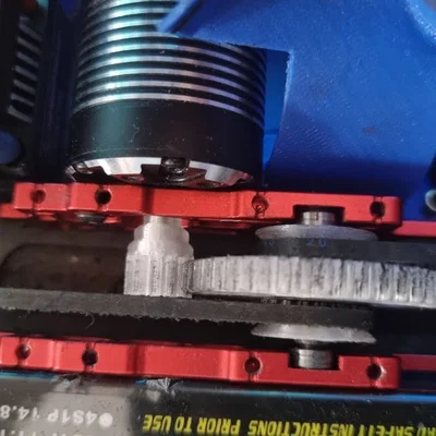 Bánh răng SPUR & Pinion kèm pulley 19 răng cho xe drift R/C 1/10 chạy belt