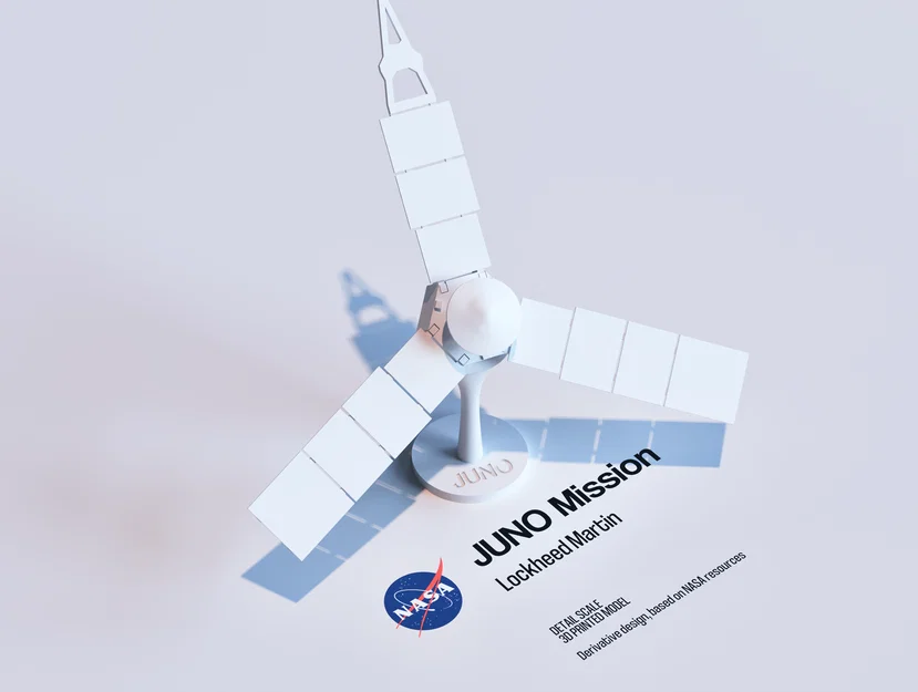 Tàu vũ trụ NASA JUNO (JUNO NASA Spacecraft) - Image 1