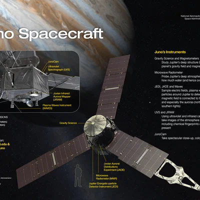 Tàu vũ trụ NASA JUNO (JUNO NASA Spacecraft)
