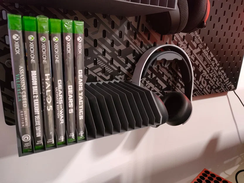 Giá treo game Xbox Series cho Ikea Skadis - Image 1
