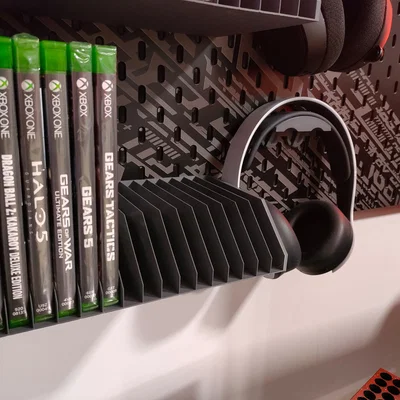 Giá treo game Xbox Series cho Ikea Skadis