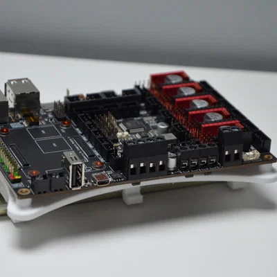 Giá đỡ DIN Rail cho bo mạch BIGTREETECH Manta M5P (3D Printing)