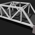 Cầu giàn (Truss bridge) đơn giản hoá - Thumbnail 3