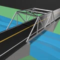 Cầu giàn (Truss bridge) đơn giản hoá - Thumbnail 5