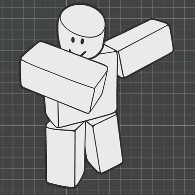 Mô hình 3D Roblox Noob - Tự tay sáng tạo và trang trí độc đáo