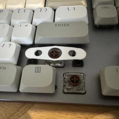 Adapter stabilizer phím space bar & right shift low profile cho Logitech MX Mechanical