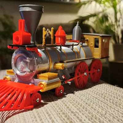 Steamstrain Leviathan năm 1850 – Designer Ed van der Heijden