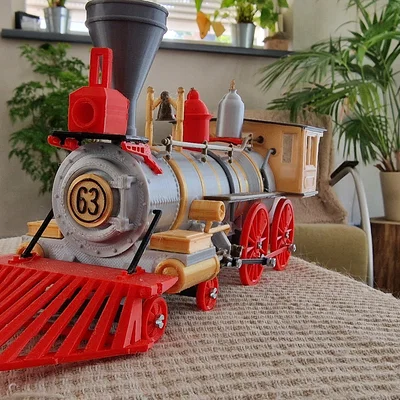 Steamstrain Leviathan năm 1850 – Designer Ed van der Heijden