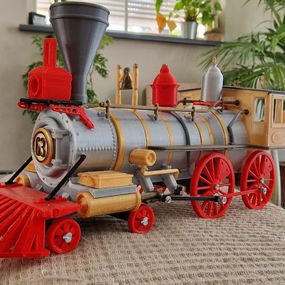 Steamstrain Leviathan năm 1850 – Designer Ed van der Heijden