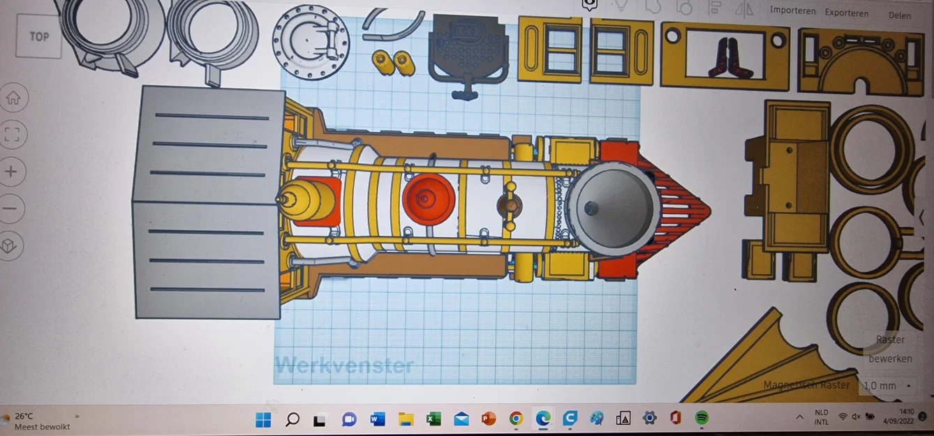 Steamstrain Leviathan năm 1850 – Designer Ed van der Heijden - Image 7
