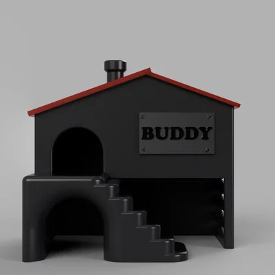 Nhà Hamster (Hamster House) 2 Tầng Dễ Vệ Sinh