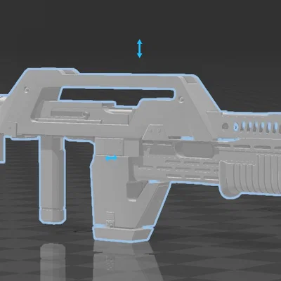 M41A Aliens Pulse Rifle cho Dummy/Lucky/Mini13