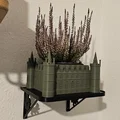 Mô hình chậu cây treo tường lâu đài Inveraray 3D cực đẹp - Thumbnail 2