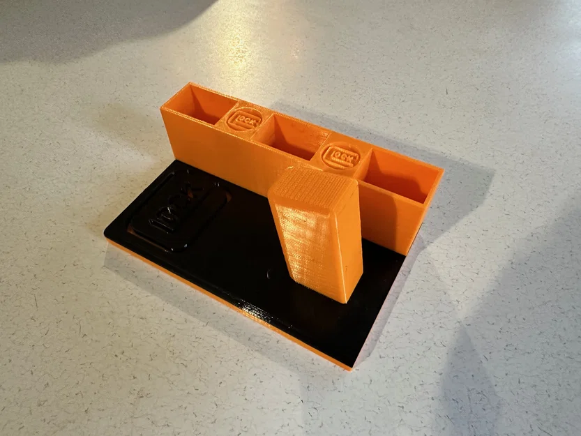 Giá đỡ trưng bày phụ kiện Glock thiết kế 3D chuyên nghiệp - Image 1