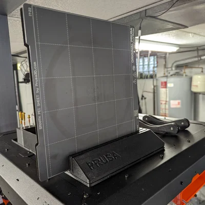 Khay đựng tấm in 3D cho máy Prusa MK3 MK4 (Hỗ trợ Gridfinity)
