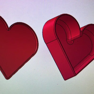 Srdce krabicka valentin – Hộp hình trái tim cho Valentine