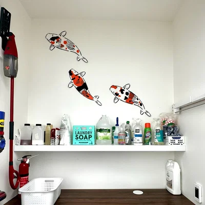 Tranh Treo Tường Cá Koi (Koi Wall Art)