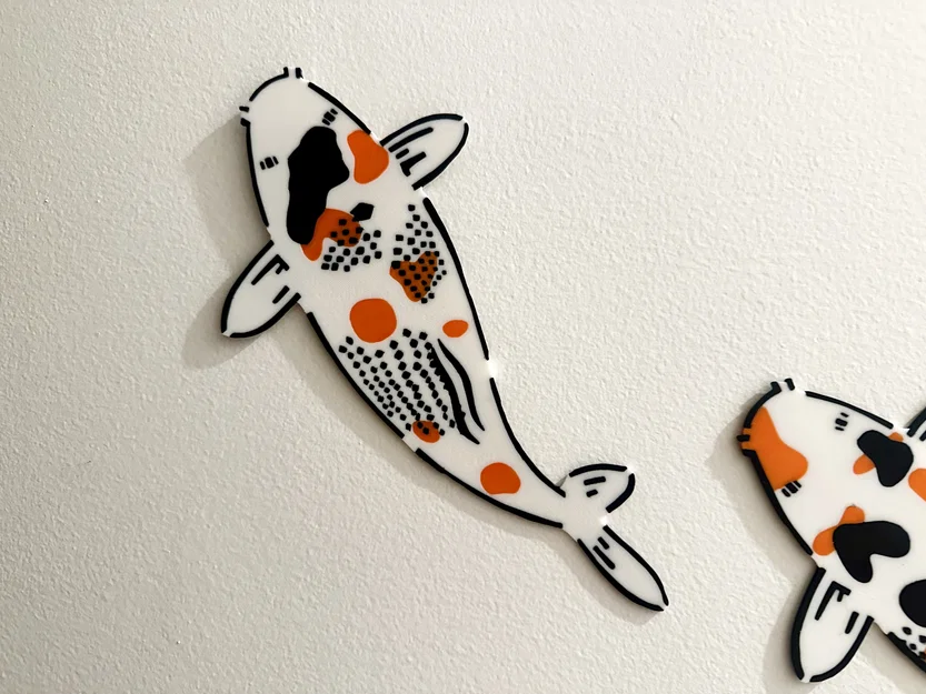 Tranh Treo Tường Cá Koi (Koi Wall Art) - Image 4