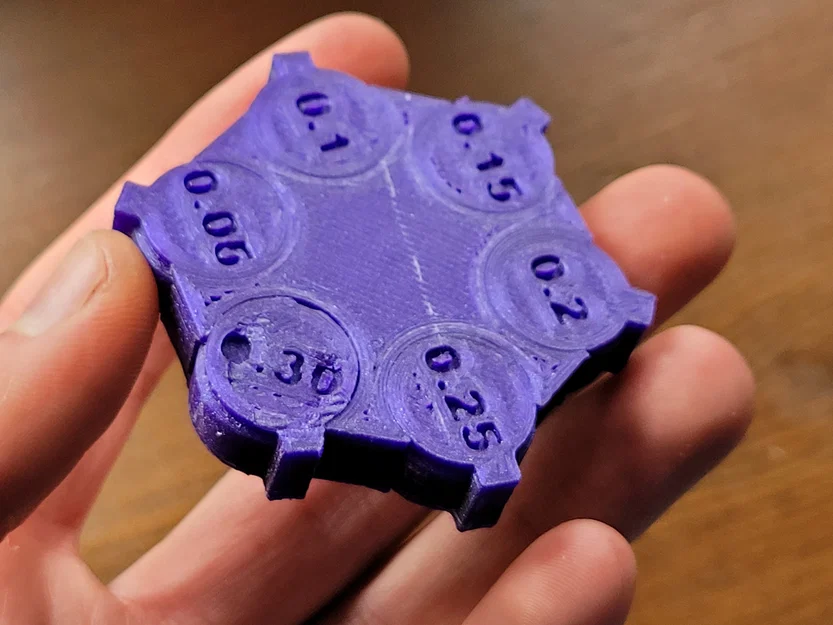 Mô hình kiểm tra độ dung sai (Simple Tolerance Test) cho máy in 3D - Image 1