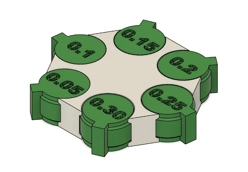 Mô hình kiểm tra độ dung sai (Simple Tolerance Test) cho máy in 3D - Image 2