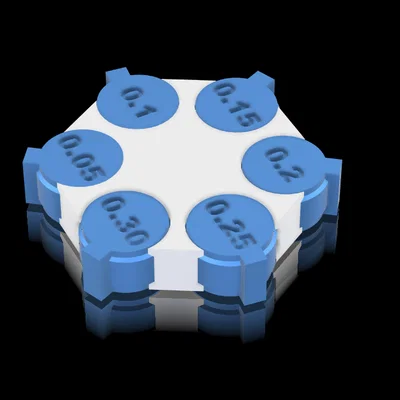 Mô hình kiểm tra độ dung sai (Simple Tolerance Test) cho máy in 3D