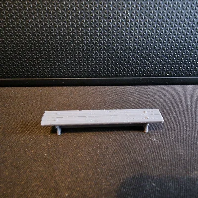 Mô hình ghế băng gỗ (Basic Bench) cho sa bàn DND phong cách trung cổ