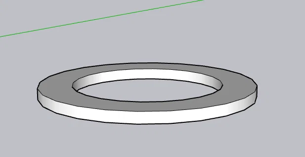 Mẫu vòng đệm (long đền) tùy chỉnh in 3D tiện lợi - Image 1
