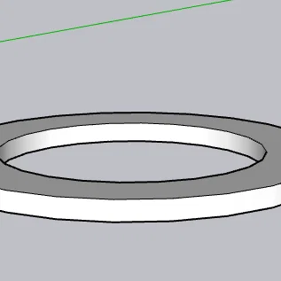 Mẫu vòng đệm (long đền) tùy chỉnh in 3D tiện lợi