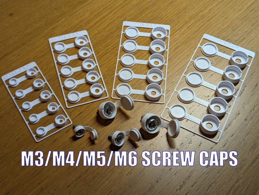 Kit Card nắp che ốc Panhead cho M3, M4, M5 & M6 - Image 1