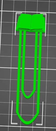 Kẹp sách 3D hình cuốn sách độc đáo - Bookmark in 3D trang trí - Image 1