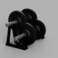 Kệ Đỡ Tạ Tay (Dumbbell Weight Stands) - Thumbnail 1