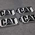 Móc khóa logo Caterpillar (CAT) độc đáo tự in 3D - Thumbnail 1