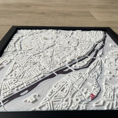 Mô hình thu nhỏ 3D Thành phố Munich / München