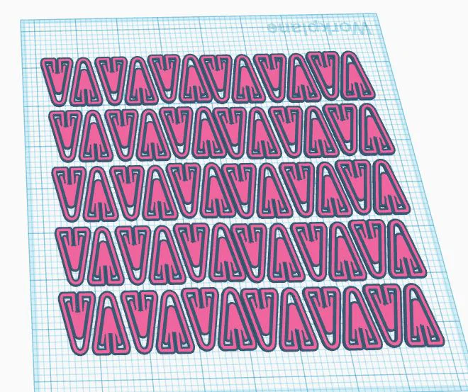 Mẫu in 3D kẹp giấy (paper clips) tiện dụng cho văn phòng - Image 1