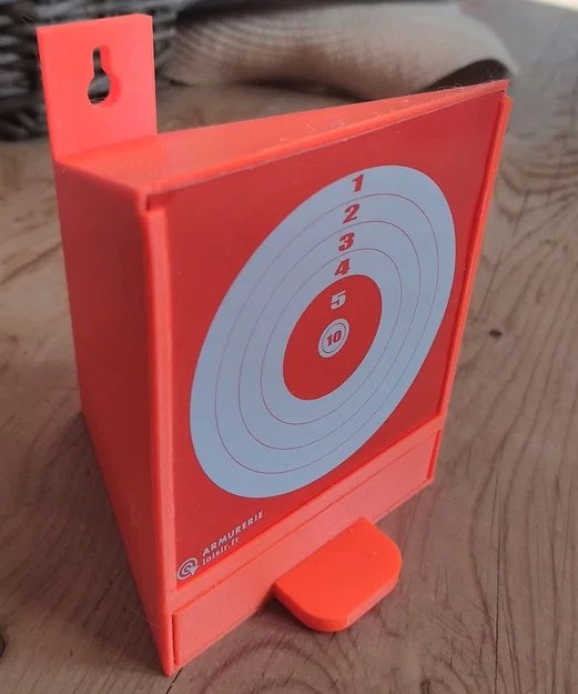 Giá đỡ bia AIRSOFT TARGET HOLDER (10x10cm) có hệ thống thu hồi đạn - Image 1