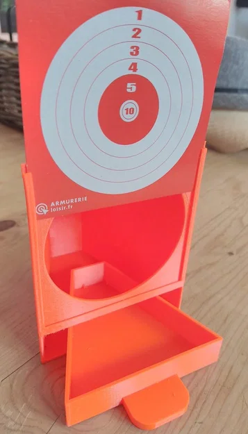 Giá đỡ bia AIRSOFT TARGET HOLDER (10x10cm) có hệ thống thu hồi đạn - Image 2