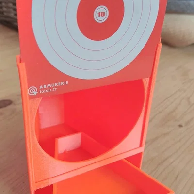 Giá đỡ bia AIRSOFT TARGET HOLDER (10x10cm) có hệ thống thu hồi đạn