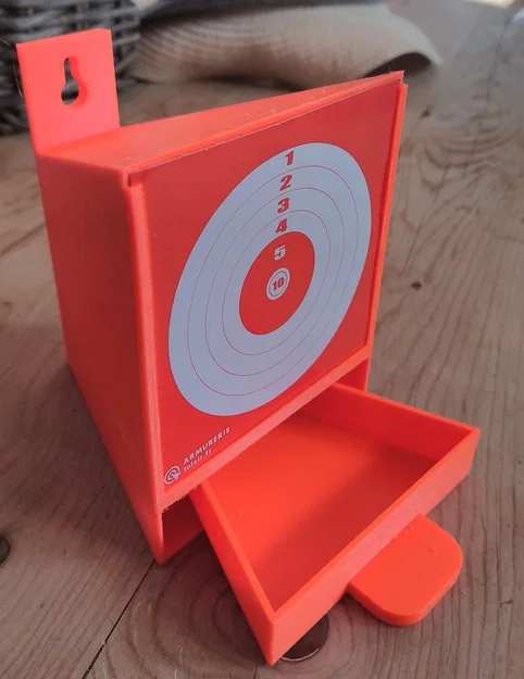Giá đỡ bia AIRSOFT TARGET HOLDER (10x10cm) có hệ thống thu hồi đạn - Image 3