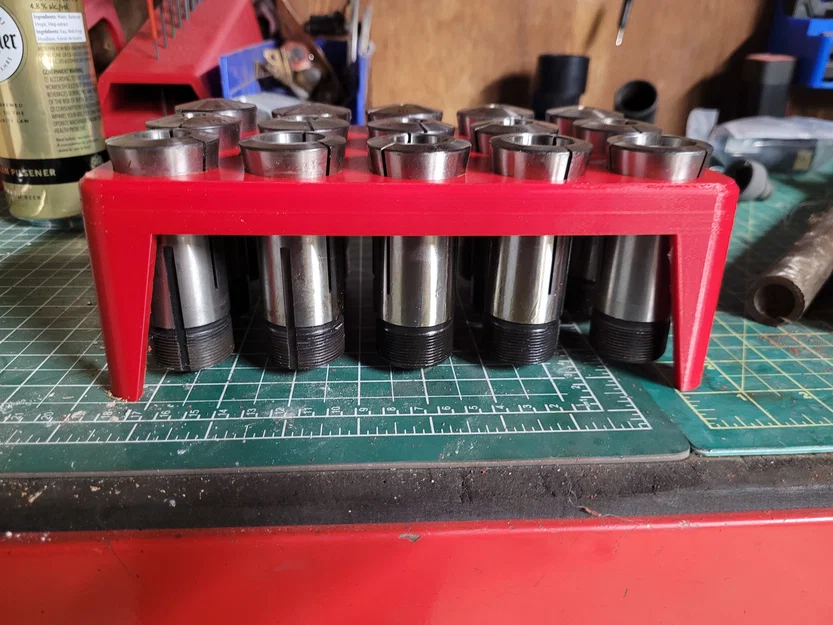 Khay Đựng 5C Collet 15 Vị Trí - Phụ Kiện Gọn Gàng Cho Xưởng Cơ Khí - Image 2