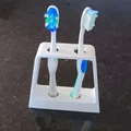Giá đỡ bàn chải đánh răng 3D đơn giản, nhỏ gọn cho nhà tắm - Thumbnail 1