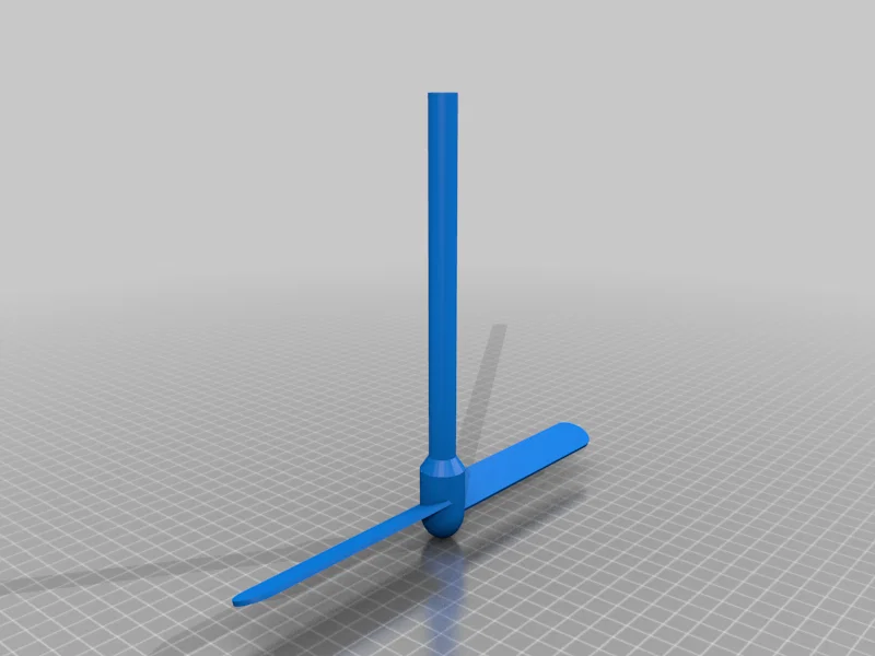 Mô hình đồ chơi trực thăng vận hành bằng tay độc đáo (File STL) - Image 1