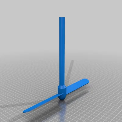 Mô hình đồ chơi trực thăng vận hành bằng tay độc đáo (File STL)