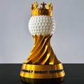 Cúp golf có vương miện - Bambu AMS multicolor, thêm chữ của bạn! - Thumbnail 1