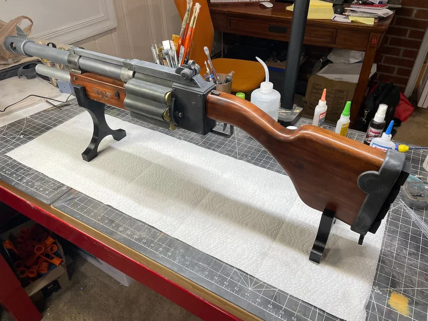 Prop súng Lucius Pattern MK22c Krieg Engineer (Full Size) - Image 2