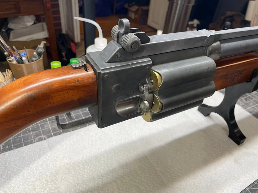 Prop súng Lucius Pattern MK22c Krieg Engineer (Full Size) - Image 4