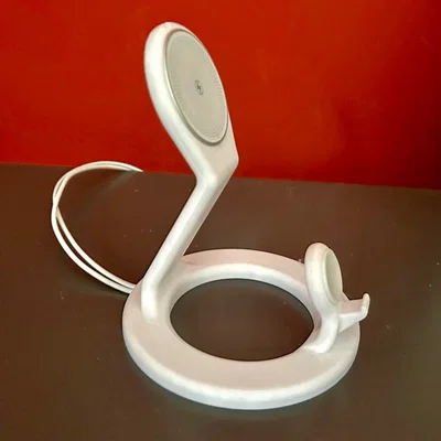 Giá đỡ sạc iPhone & Apple Watch cho sạc nam châm, dùng Standby mode