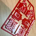 Bộ kit thiệp Noel Nhà Bánh Gừng – thêm chi tiết, tuỳ chỉnh chữ, đa ngôn ngữ - Thumbnail 2